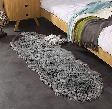 Tepisi i prostirke: Dekorativni mekani tepih od veštačkog krzna - Materijal: gust — 6