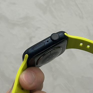 чехол на 7: Apple Watch Series 7, 45 мм (алюминий), цвет корпуса — тёмно-синий — 5