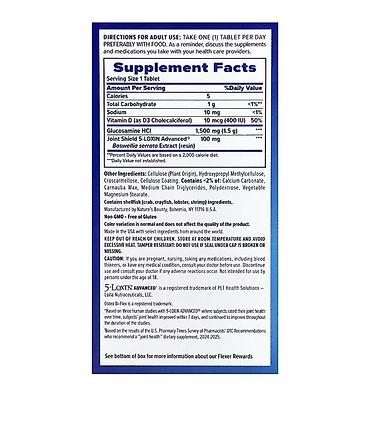 Vitaminlər və BAƏ: Məhsul: Osteo Bi-Flex Joint Health One Per Day – qida əlavəsi, örtüklü — 3