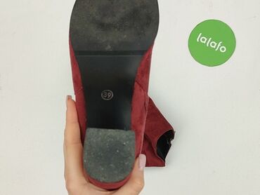 Botki: Botki damskie, rozmiar 39 — 8