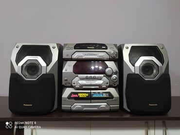 Динамики и колонки: Продаю недорого PANASONIC музыкальный центр есть AUX есть и другие муз