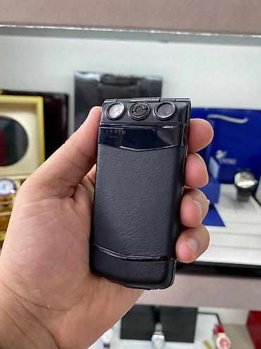 işdənmiş telefonlar: Vertu pureblack ayxta ceramika ideal veziyyetdedi. Orginal islenmisdi — 5