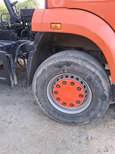 daf 2008: Самосвал КАМАЗ, оранжевый, 6x4 : срочно продаётся Камаз65115 отличным — 9