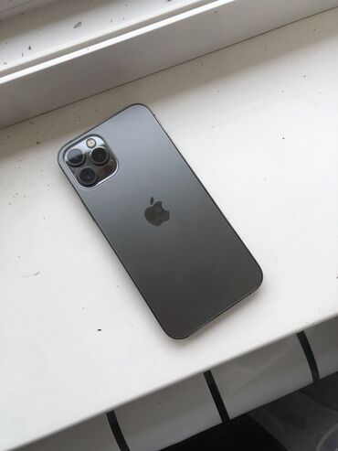 бу телефоны в бишкеке айфон: IPhone 12 Pro, Б/у, 256 ГБ, Desert Titanium, Защитное стекло, Чехол, 90 %