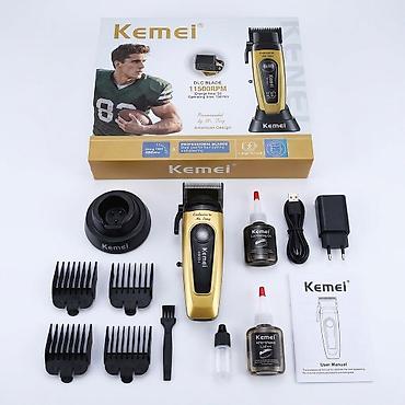 iphone 15 pro max satış: Kemei peşəkar saç kəsim maşını dəsti - Model: Kemei (Amerikan — 1