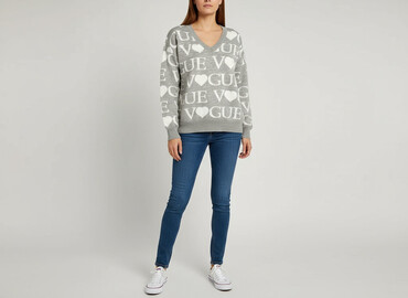 mango sweter w paski: Vogue, Sweter damski, rozmiar M
