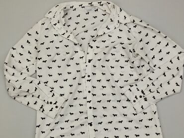 białe bluzki koszulowe z długim rękawem: Bluzka Damska, Reserved, L, stan - Dobry