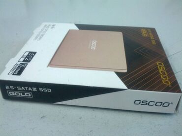 Жесткие диски, переносные винчестеры: Ssd 512 gb, новый! Скорость 560/500мб/с ssd "oscoo". Sata 2.5