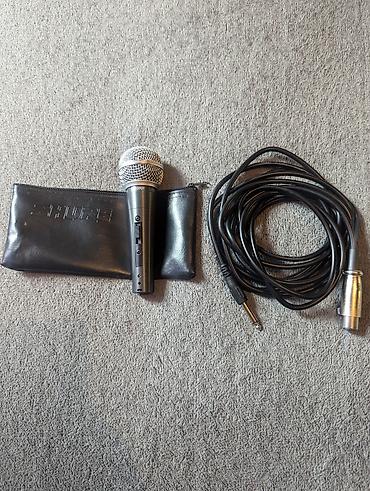 sm58 mikrofon: Shure SM58 dinamik vokal mikrofonu seti - Model: Shure SM58 — 2