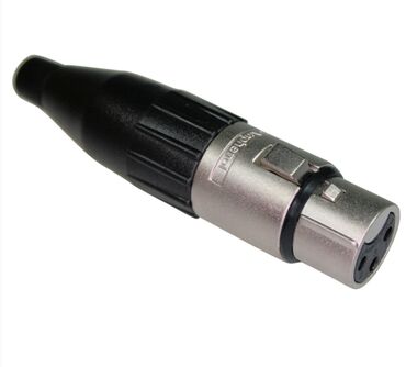 цена пластинок: Коннекторы XLR (F) Коннектор XLR является стандартным интерфейсом для