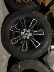 диск на внедорожник: Дөңгөлөктөр монтажда 265 / 60 / R 18, Комплект, Жол тандабастар (АТ/МТ), Куйма, тешиктери - 6