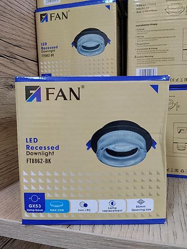 projector screen: Встраиваемый светодиодный светильник FAN LED Recessed Downlight — 1