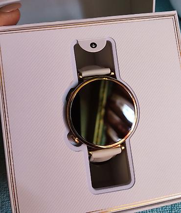 takı: İşlənmiş, Smart saat, Sensor ekran, rəng - Bej — 1