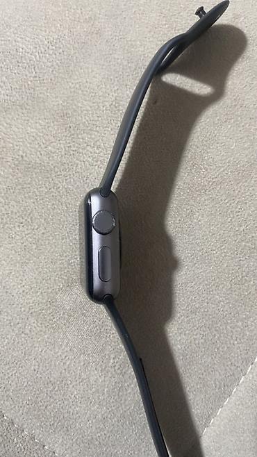ios 8: Смарт‑часы Apple Watch (алюминий Space Gray) с черным спортивным — 2