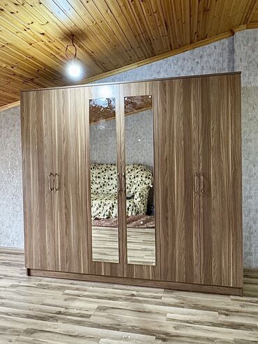 Dolablar: Yeni, Açılan, 6 qapı Düz dolab, Qarderob, paltar dolabı, Azərbaycan