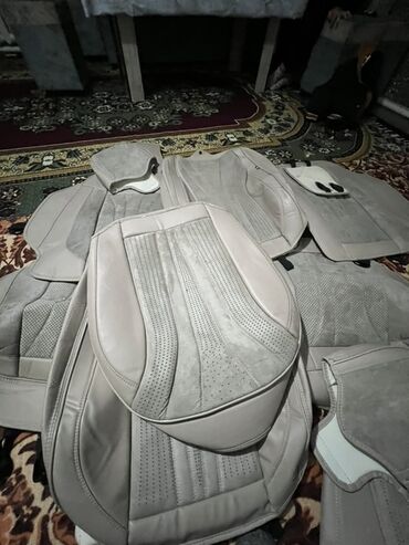 чехол для панели машины: Чехолдор Эко булгаары, түсү - Боз, Universal Seat cover