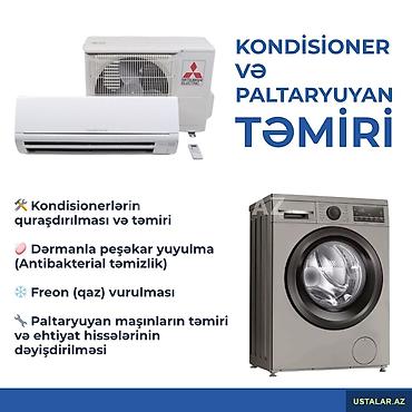 Texnikanın təmiri: Kondisioner və paltaryuyan təmiri xidməti - Kondisionerlərin — 1