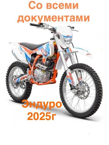 Мотоциклы: Эндуро 250 куб. см, Бензин, Взрослый, Новый
