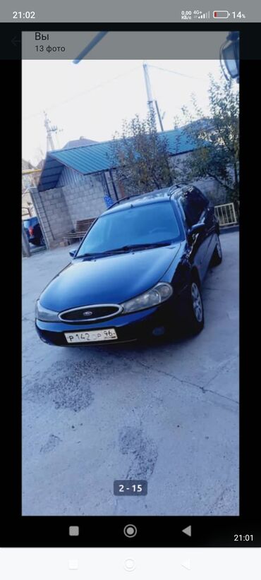 резина 16 с: Ford Mondeo: 1998 г., 1.8 л, Автомат, Бензин, Универсал