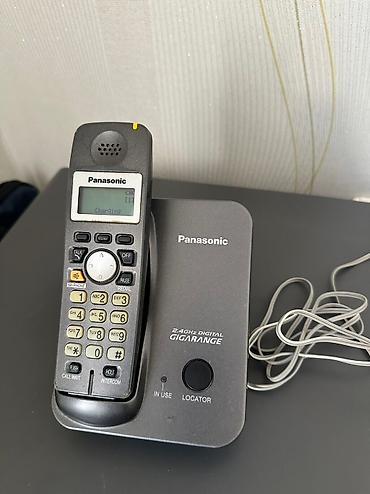 ev temizdiyi: Stasionar telefon Panasonic, Simsiz, İşlənmiş, Ünvandan götürmə — 2
