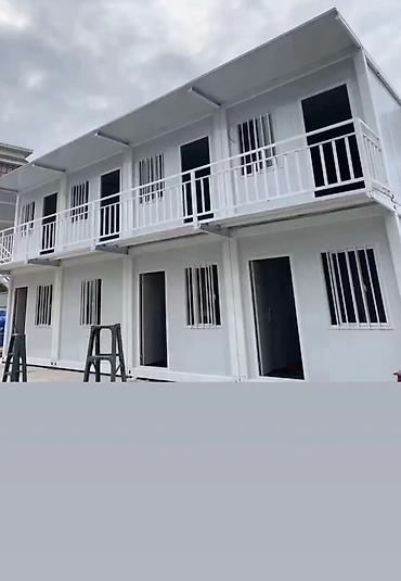 Контейнеры: Модульные контейнер‑домики/блок‑контейнеры из сэндвич‑панелей. Размеры — 3