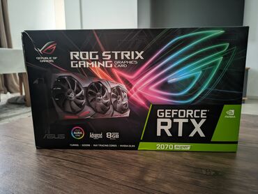 Videokartlar: Videokart Asus GeForce RTX 2070 Super, 8 GB, İşlənmiş