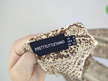 straight leg: PrettyLittleThing, Spodnie materiałowe damskie, rozmiar XS — 4