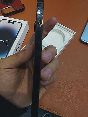 каропка айфон: IPhone 14 Pro, цвет Space Black дисплей родной на экране мелкая — 2