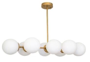 bnc lan: Çılçıraq, 8 lampa, Metal
