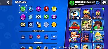 Digər kolleksiyalar: Brawl Stars və Clash royale hesabı birlikde 20azn - Kuboklar: 32 926+ — 2