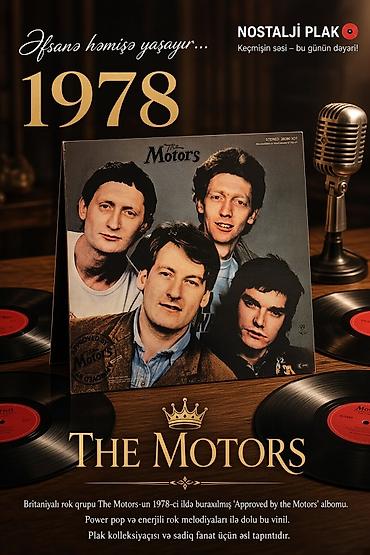 elekt: 💿 The Motors – Approved By The Motors 📅 1978 | 💰 39 AZN Britaniyalı — 7