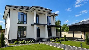 Продажа коттеджей и домов: Продаётся современный двухэтажный дом, сочетающий стиль, комфорт и — 1