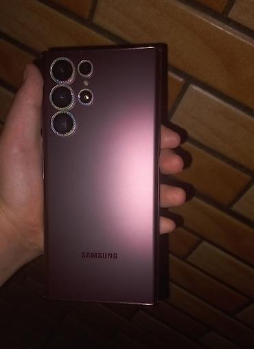 gəncə telefon satisi: Samsung Galaxy S22 Ultra, 256 GB, rəng - Bənövşəyi, Düyməli, Sensor, Barmaq izi — 1