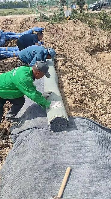 углеродный: Бетонное полотно Concrete Canvas Готовое к применению геокомпозитное — 5