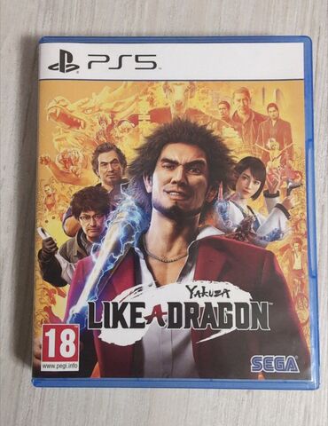 PS5 (Sony PlayStation 5): Продаю или меняю диск для PS5 Yakuza Like Dragon. В идеальном