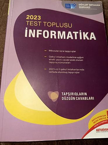 Məktəb dərslikləri: Məhsul: “İnformatika – 2023 Test Toplusu” (Dövlət İmtahan Mərkəzi) — 1