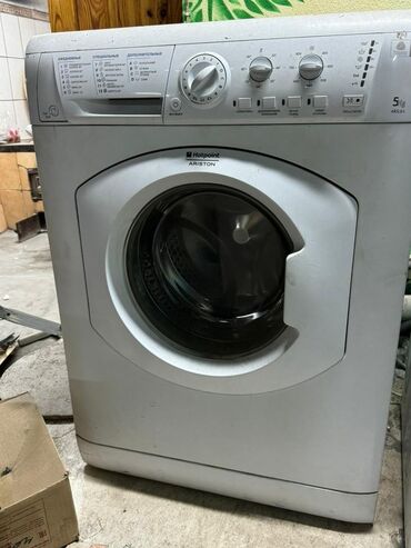 кийим машина: Кир жуучу машина Hotpoint Ariston, Колдонулган, Автомат, 5 кг чейин