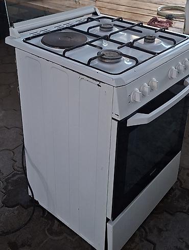 Ашкана техникасы: Комбинированная плита BEKO с духовкой б/у — 2
