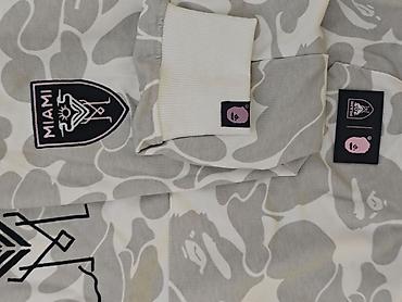 alt geyim: BAPE (A Bathing Ape) Miami kapsul kolleksiyası üçün xaki naxışlı — 6