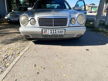 гидромуфта w210: Передний Бампер Mercedes-Benz 1999 г., Б/у, цвет - Серебристый, Оригинал