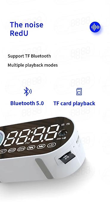 karaoke dinamik: Yeni Kolonka, Növ - Bluetooth, rəng - Ağ — 2