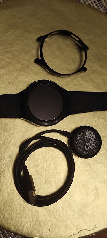 samsung galaxy watch купить в баку: İşlənmiş, Smart saat, Samsung, Kamera, rəng - Qara