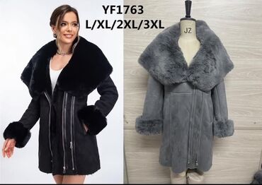 kenvelo jakne: With lining, Faux fur