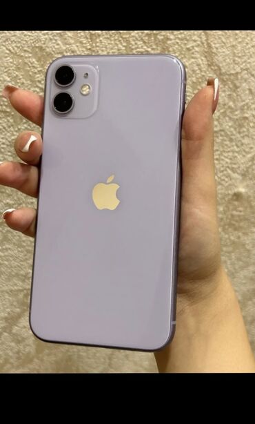 iphone 11 qiymeti 64 gb: IPhone 11, 64 GB, Deep Purple, Face ID, Simsiz şarj