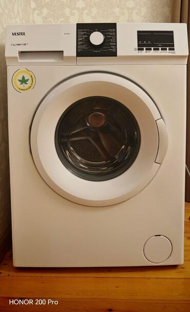 Su qızdırıcı kranlar: Paltaryuyan maşın Vestel, 7 kq, İşlənmiş, Avtomat