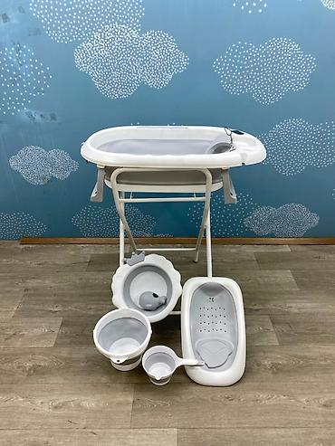 Uşaqlar üçün digər mallar: 🛁👶 **7-i 1-də Qatlanan Körpə Vanna Dəsti – Rahat və Təhlükəsiz — 7