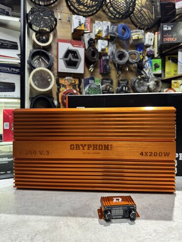 Усилители звука для авто: Усилитель Новый, 200 Вт, Каналов: 4 — 10