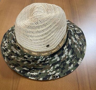 бу чехол: Мужская шляпа для рыбалки и охоты, размер 54 -56 - б/у
