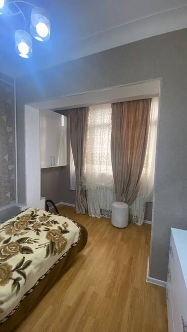 Uzunmüddətli kirayə mənzillər: Avropa temirli, 3 otaq, 9/8 mərtəbə tam əşyalı mənzil kirayə verilir — 4