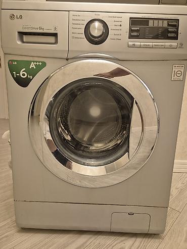 paltar yuyan 6 k: Paltaryuyan maşın LG, 6 kq, İşlənmiş, Qurutmasız — 1
